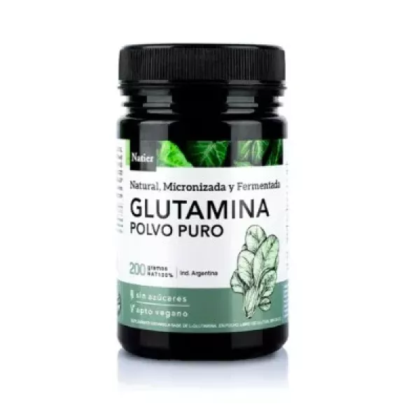 Glutamina En Polvo X200grs Natier