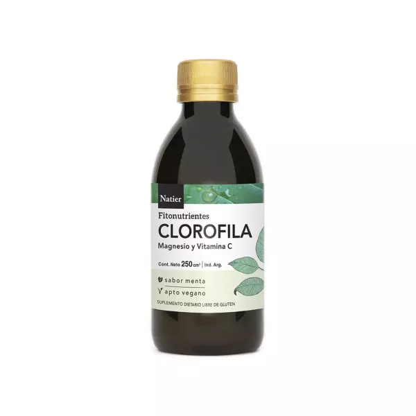 Clorofila Magnesio Y Vitamina C X 250 Cc Natier