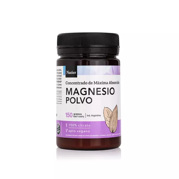 Citrato De Magnesio En Polvo X150grs Natier