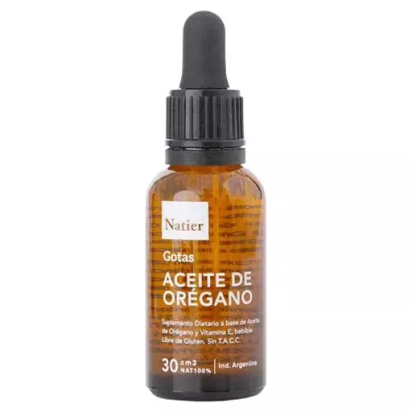 Aceite De Oregano Con Vit E X30ml Natier