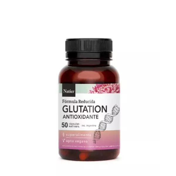 Capsulas De Glutation Antioxidante (vitamina) X50u Natier
