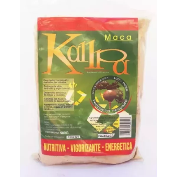 Maca Peruana Organica X 500 Grs Kallpa