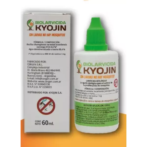 Biolarvicida Gotero X 60 Ml Kyojin