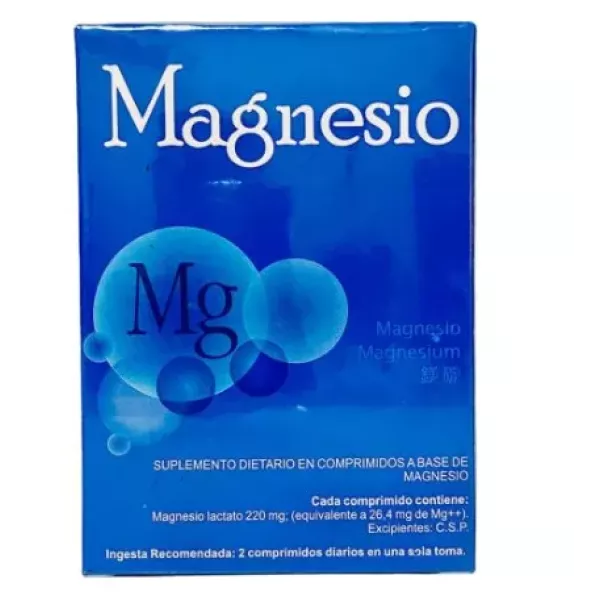 Magnesio Blister X 10 Comprimidos Argendiet Macrosalud