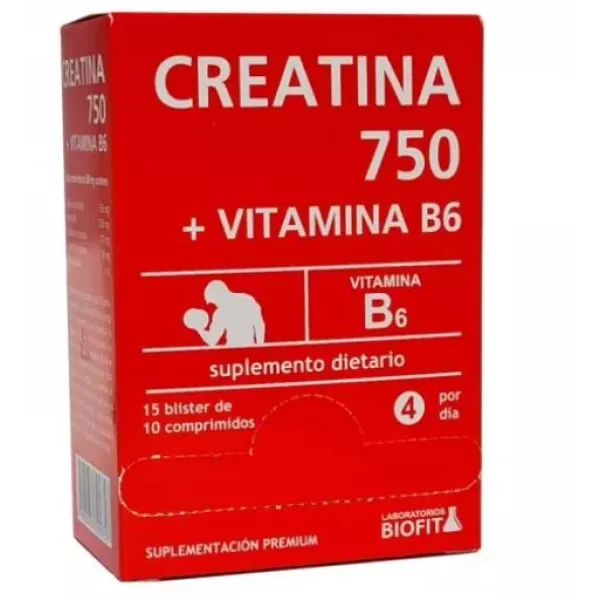 Creatina Blister De 10 Comprimidos Biofit