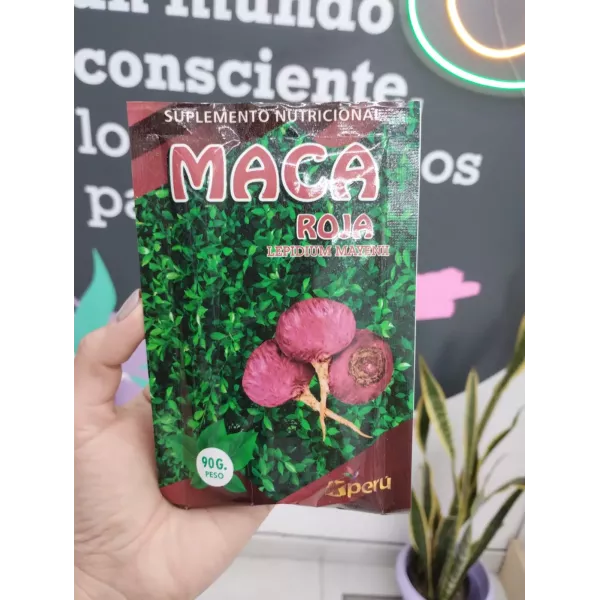 Maca Roja Lepidium Mayenii