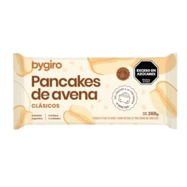 Pancakes De Avena Clasicos x4u Bygiro
