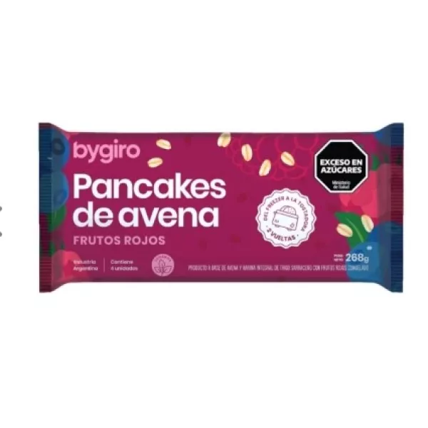 Pancakes De Avena Y Frutos Rojos x4u Bygiro