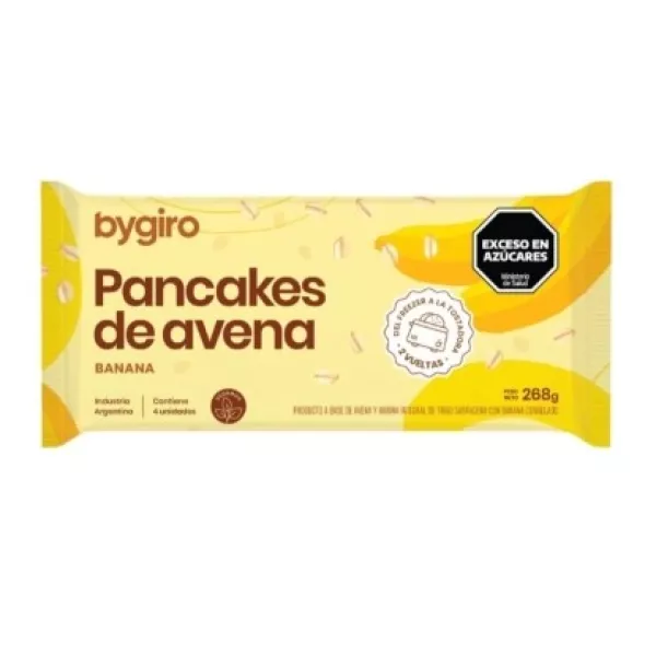 Pancakes De Avena Y Banana x4u Bygiro