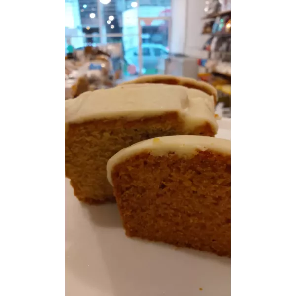 Porcion De Budin Vegano El Temple