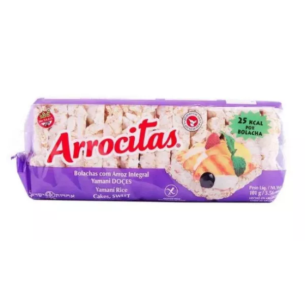 Galletas De Arroz Integral Dulces Sin Tacc Arrocitas