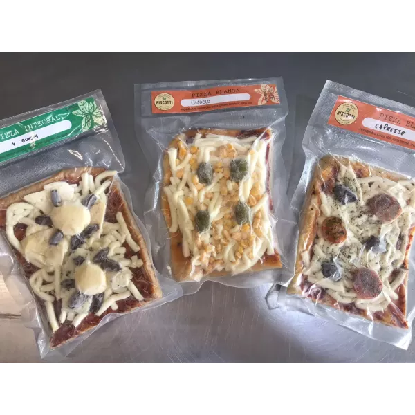 Pizzeta Integral De 4 Quesos Biscotti