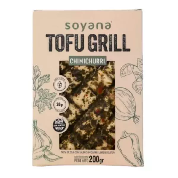 Tofu Gril Chimichurri 200 grs SOYANA